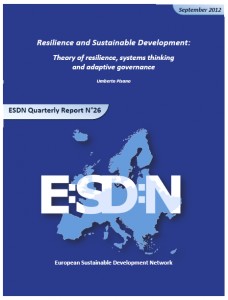 ESDN Quarterly Report Number 26, 2012